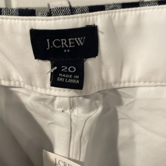 J. Crew Black and White Checkered Pants - Picture 2 of 6
